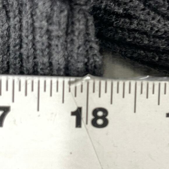 Eddie Bauer Womens Sweater 1/4 Zip Size M Medium Gray 100% Cotton Long Sleeves - Picture 4 of 5